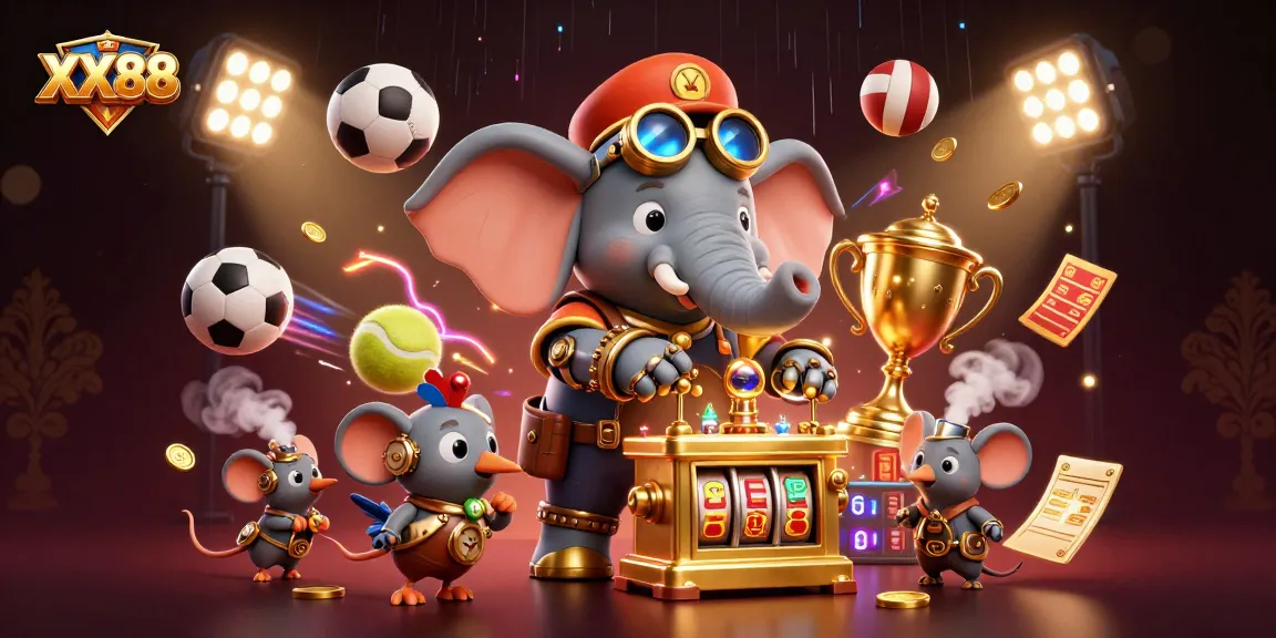 Play and win exciting games at XX88 with a unique 3D steampunk-themed casino experience.