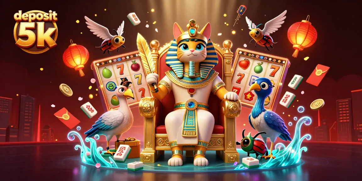 Experience the thrill of the deposit 5k jackpot with exciting slots and vibrant casino elements.