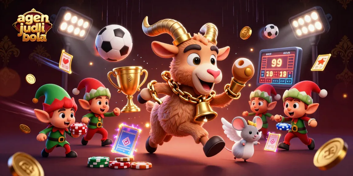 Experience thrilling sports betting with agen judi bola featuring dynamic characters and vibrant action elements.