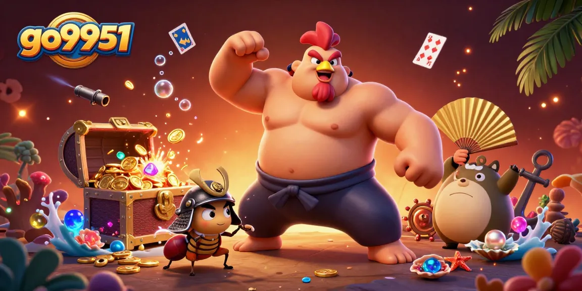 Experience thrilling gameplay at go9951 with captivating characters and vibrant casino elements.